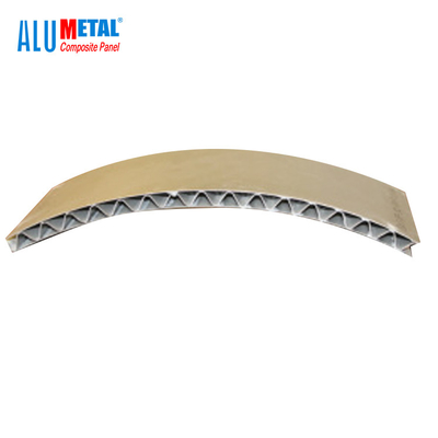 1200mm Aluminium plooide Samengesteld Vuurvast Comité B1 A2