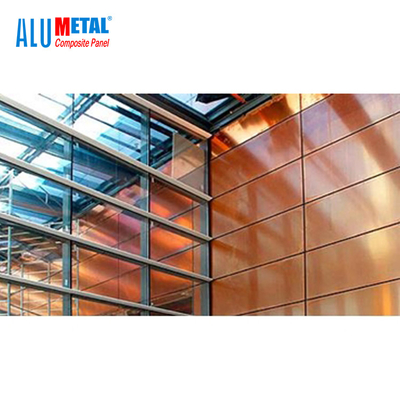 Samengesteld Comité 1000mm van het aluminiummetaal Geanodiseerd Vuurvast Koper