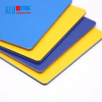Legering 1100 PVDF-Aluminium Samengesteld Comité Antistatisch Samengesteld Aluminiumcomité 4mm