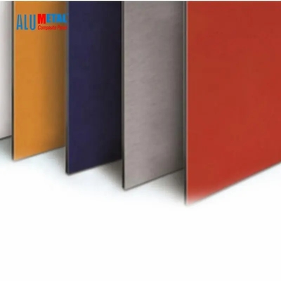 4mm PVDF Aluminium Samengesteld Comité voor Openluchttoepassingen