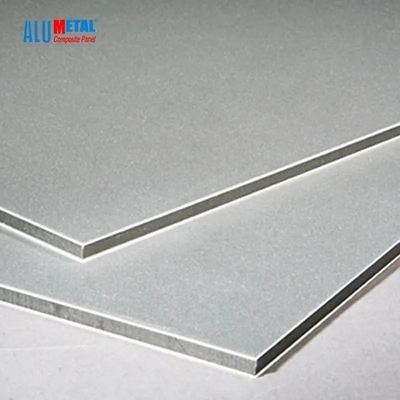 4mm PVDF Aluminium Samengesteld Comité voor Openluchttoepassingen