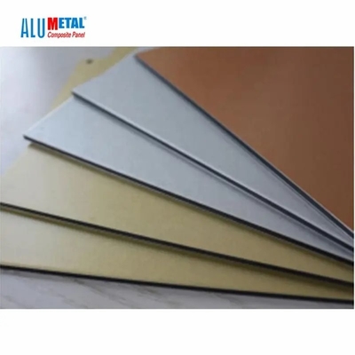 Eigentijds PVDF-Aluminium Samengesteld Comité ISO9001 4mm Aluminium Samengesteld Comité