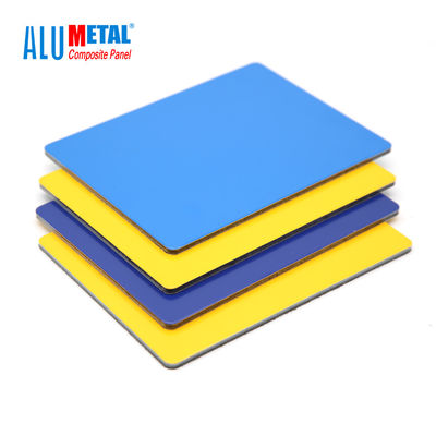 0.5mm de Buitenacs van de de Muurbekleding van het Aluminiumblad Vuurvaste Kern 1220 X 2440 Mm
