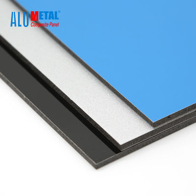 4mm LDPE Kernpe Aluminium Samengestelde Comité van de het Blad Vuurvaste Deur van ACS Decoratie 1500mm