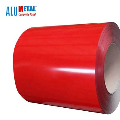 3 de lagen schilderden de Deklaagaluminium 1500mm van de Aluminiumrol Hittebestendige In reliëf gemaakte SGS van H22 Gipspleister