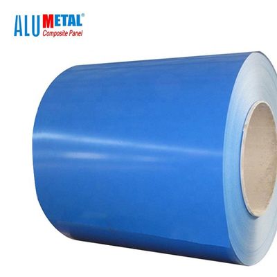 3 de lagen schilderden de Deklaagaluminium 1500mm van de Aluminiumrol Hittebestendige In reliëf gemaakte SGS van H22 Gipspleister