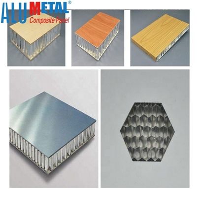 2440mm 4mm het Comité van de Steenhoningraat Nano Comités van de de Honingraatvloer van Muur de Decoratieve Vliegtuigen