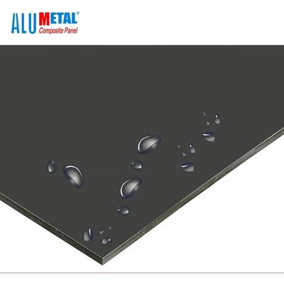 PVDF-van het de Bekledingsblad van het Deklaagaluminium van het de Caravandak Bekleding Nano Antistatische 15mm