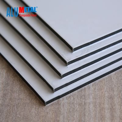 4mm Antibacterieel PVDF Aluminium Samengesteld Comité Blad 1250mm van ACS Bouwmateriaal