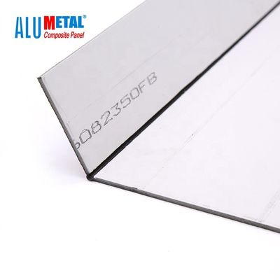 Dibond 3mm PVDF-Aluminium Samengestelde Comité de Spiegelblad Geanodiseerde Oppervlakte van ACS voor Reclame