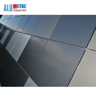 Het Aluminium Samengestelde Comité 4X8 van het vormbewijs PVDF Buitenmuurcomités 2000mm