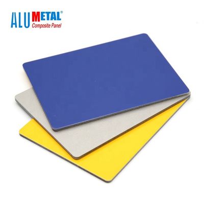 6mm 1220x2440MM PE Aluminium het Samengestelde Comité Blad van ACS voor Plafond AA3003