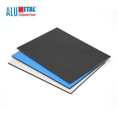 6mm Dibond 1500 X 4000mm PE Aluminium Samengestelde Comité Nano Vuurvast van de Sandwichraad
