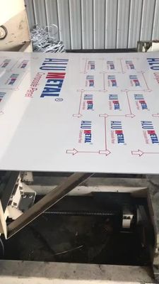 4mm 1250mm Plastic Materieel de Comités van het Aluminium Samengesteld Blad Spectrum AA3003