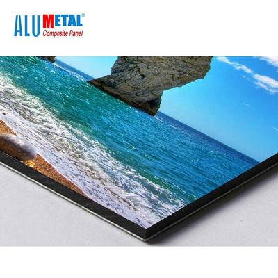 1250mm 8mm PE Aluminium Samengestelde Comité het Comité van de Aluminiumraad Spiegeloppervlakte AA3003