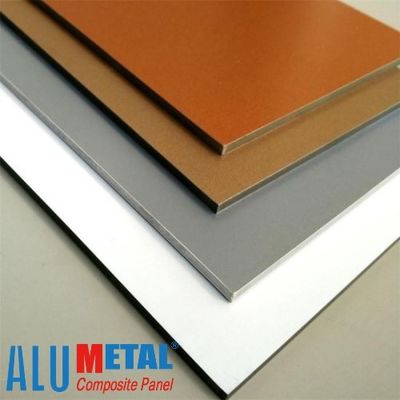 2000mm Signage PE Aluminium Samengestelde Comité Bekledingsraad AA3003