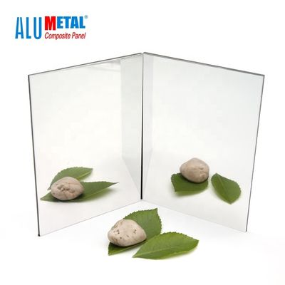 Zilveren van het de Spiegelaluminium van A2 Fr Samengesteld Comité 1220mm Muurbekleding ACS 0.5MM