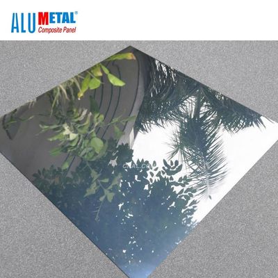 2440mm 3mm Brand Geschat Aluminium Samengesteld Comité Blad voor Verdeling Geanodiseerde Oppervlakte