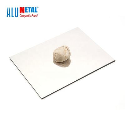 4mm Weerspiegelend Blad 1570mm Legering 1100 van de Aluminium Samengesteld Spiegel