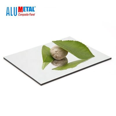 4mm Weerspiegelend Blad 1570mm Legering 1100 van de Aluminium Samengesteld Spiegel