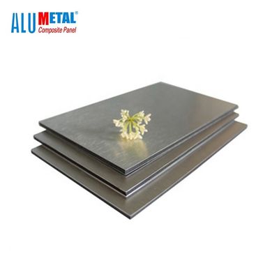 Golf Geborstelde van het het Aluminium Zelfklevende Blad van ACS het Dakcomités 1000mm 6mm LDPE
