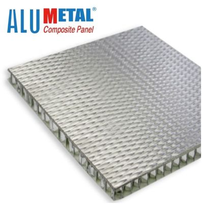 1220mm 4x8 Plastic Honingraatcomités Aluminiumblad 10mm Dikke AA3003