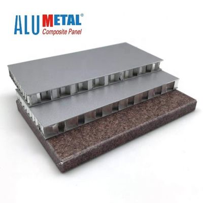 1mm Dik 4x8 de Sandwichcomité 10000mm van de Aluminiumhoningraat Blad Buitenbekleding