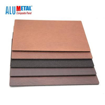 Antibacterieel 4mm ACS Samengesteld Comité 1000mm van het Aluminiummetaal 0.15mm Huid