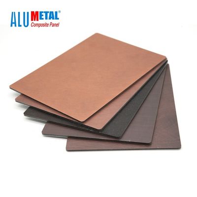 1.22M Steel Sandwich Aluminum anodiseerde Samengestelde Comité Bekleding 3mm Afwerking