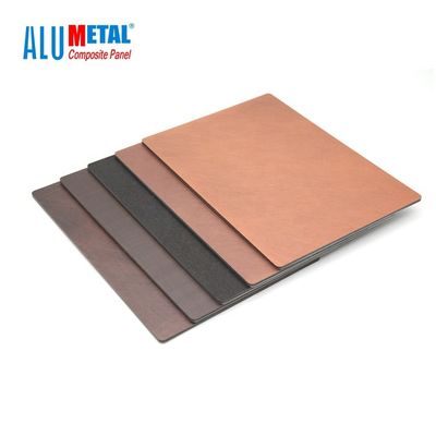 1.22M Steel Sandwich Aluminum anodiseerde Samengestelde Comité Bekleding 3mm Afwerking