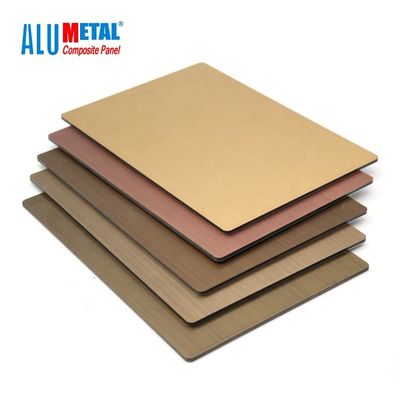 3mm Samengesteld het Comité van het Staalpvdf Acm Aluminium Koper Nacreous 1250mm