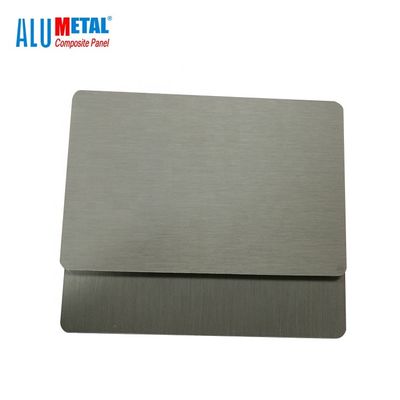 3mm Plastic Metaal Samengestelde Comité het Aluminiumbekleding Binnen 0.7mm van Vmzinc