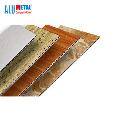 3D Buiten Geperforeerd 1220mm Aluminium Golfcomité ACM Aluminium Samengesteld Comité 8mm