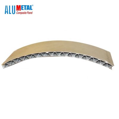 5MM AA3003 de Muurcomités van het Metaalaluminium Samengestelde Bekleding 1220mm