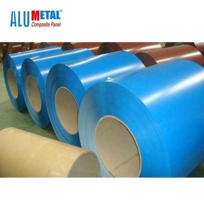 Met een laag bedekte het Aluminiumrol 2500MM Rol 1mm van FEVE H12 A1060 van het Aanhangwagendak