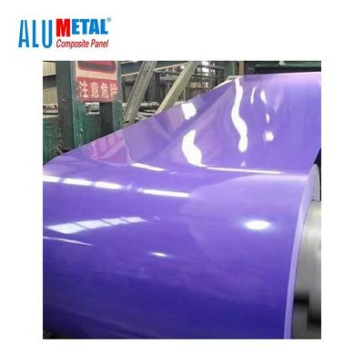 Met een laag bedekte het Aluminiumrol 2500MM Rol 1mm van FEVE H12 A1060 van het Aanhangwagendak