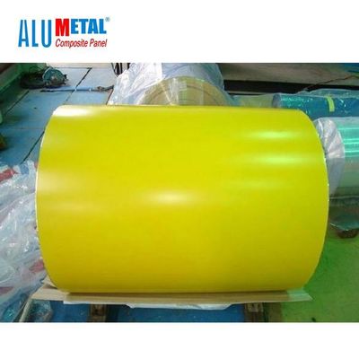 De kleur bedekte 100mm Vooraf geverft de Rolh112 Ponsen 2200mm van het Aluminiumblad met een laag