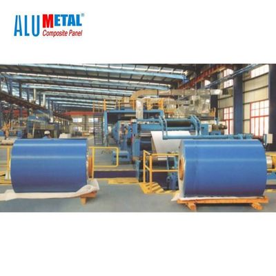 De kleur bedekte 100mm Vooraf geverft de Rolh112 Ponsen 2200mm van het Aluminiumblad met een laag