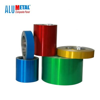 3003 het pre Geschilderde Met een laag bedekte Niet-toxische Polyethyleen van de Aluminiumrol 6mm 1220X2440mm