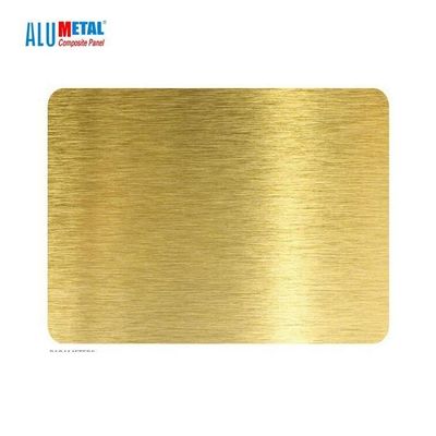 5mm pvc Geborsteld Aluminium Samengesteld Comité Nacreous Blad AA3003