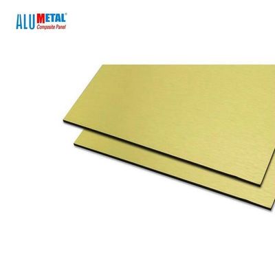 5mm pvc Geborsteld Aluminium Samengesteld Comité Nacreous Blad AA3003
