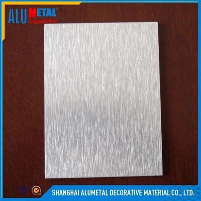 4mm Opgepoetst AA3003 Geborsteld Aluminium Samengesteld Comité Blad 1220MM