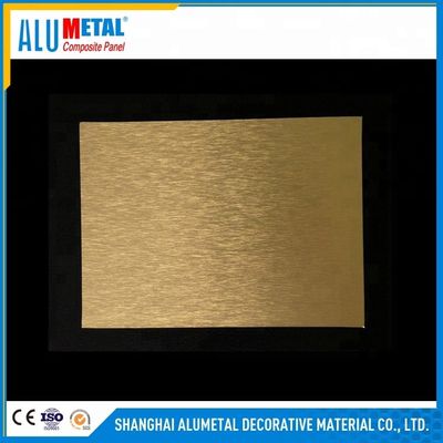 4mm Opgepoetst AA3003 Geborsteld Aluminium Samengesteld Comité Blad 1220MM