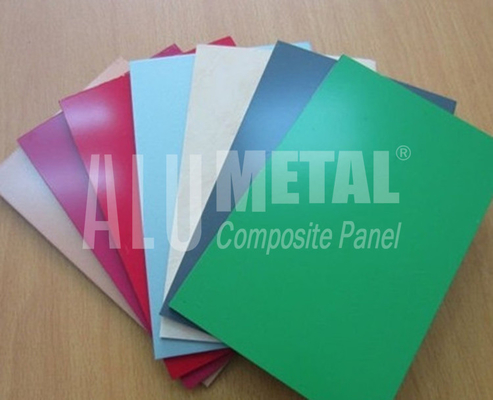 Binnenlandse de Bekledingspanelen Lichte PE 3mm van ACM Aluminium Samengesteld Comité