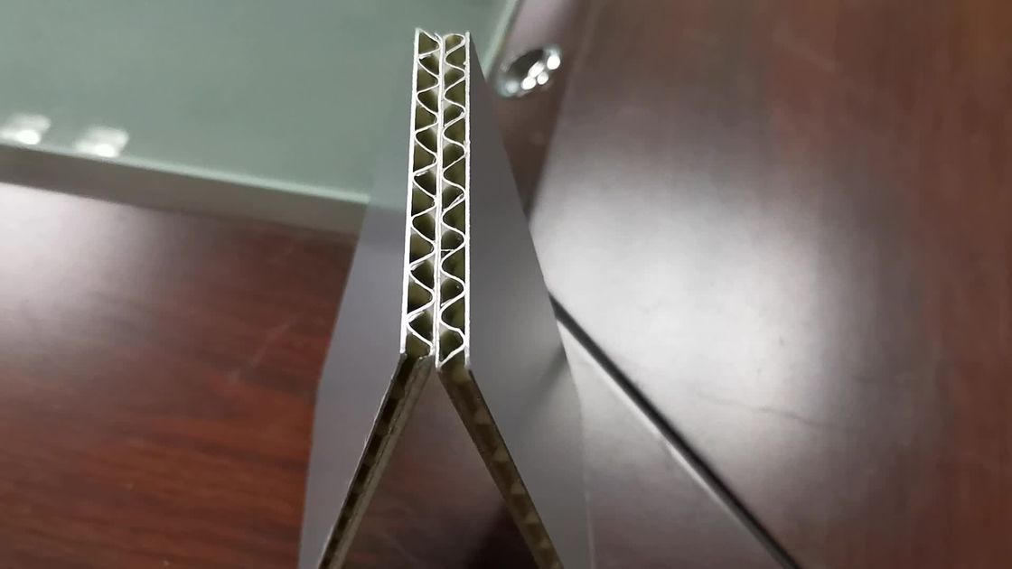 A2 het Comité van Fr Aluminium Golfsandwichraad 1250mm 4mm Nano Oppervlakte
