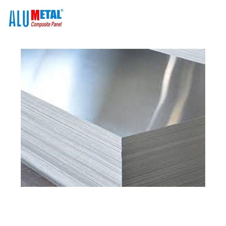 Geanodiseerd Met een laag bedekt het Comité van de Aluminiumkern Zilver 1570MM van de Samengesteld Materiaalbekleding AA5005